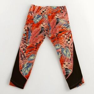 Nike One Dri-Fit womens crop floral print leggings CD9729-686 womens Size XLL